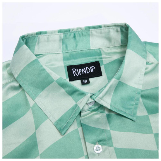 Ripndip Ανδρικό πουκάμισο Checked Short Sleeve Button Up
